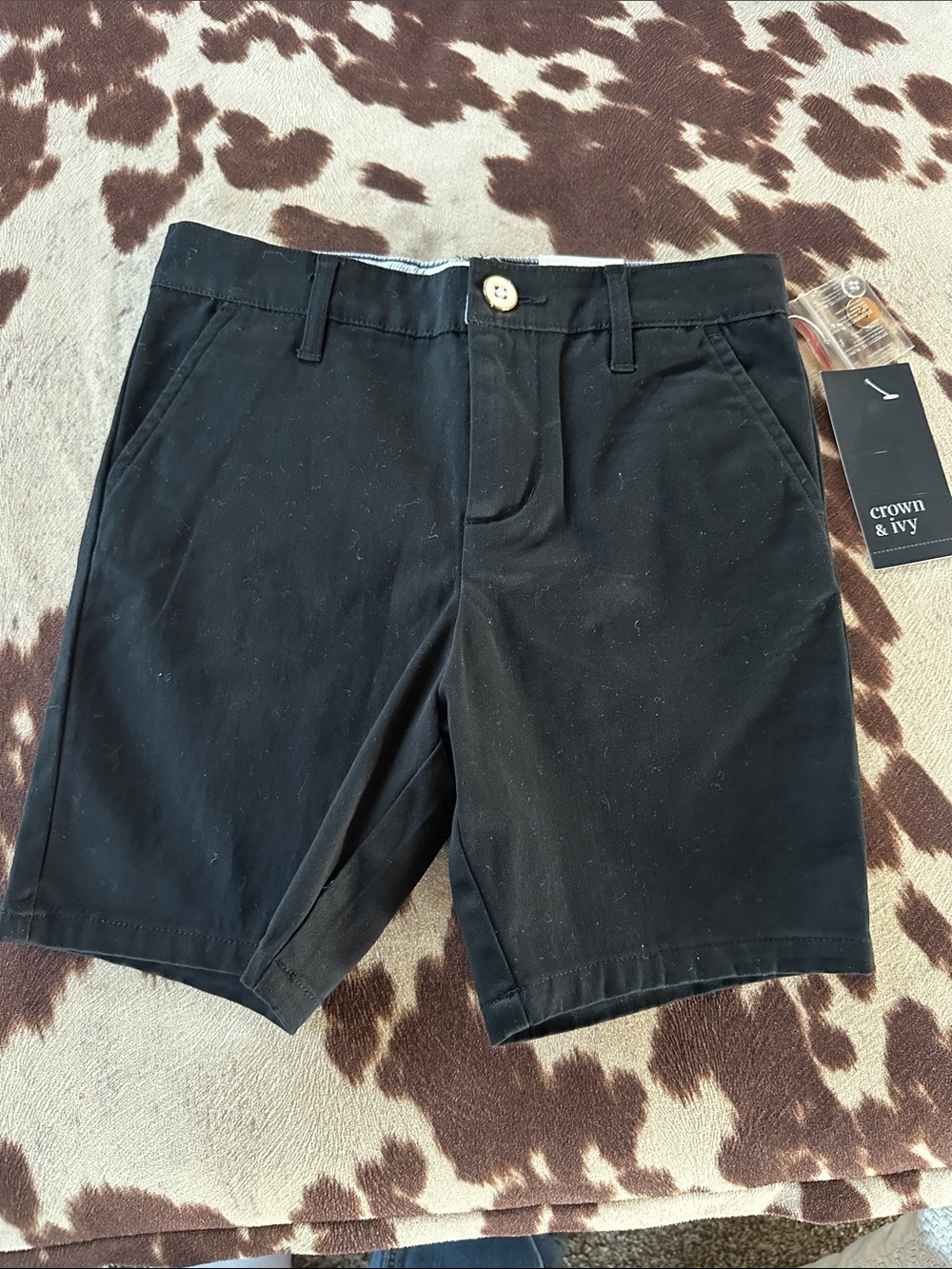 Crown and Ivy dress uniform shorts girls 6